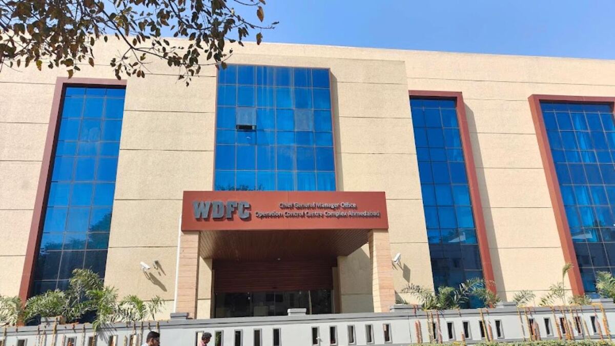 Completed Operation Control Centre complex for the Western Dedicated Freight Corridor at Ahmedabad